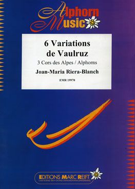 Joan-Maria Riera-Blanch: 6 Variations de Vaulruz