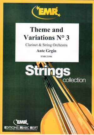 Ante Grgin: Theme and Variations N° 3