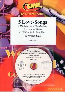 Bertrand Gay: 5 Love-Songs