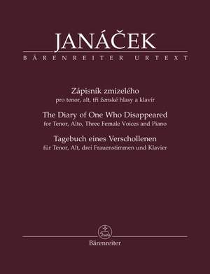 Janácek, Leos: Zápisník zmizelého (The Diary of One Who Disappeared)