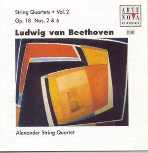 Beethoven: String Quartets Vol. 2 / Op. 18/2 And Op. 18/6