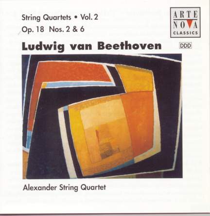 Beethoven: String Quartets Vol. 2 / Op. 18/2 And Op. 18/6