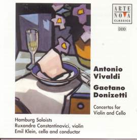 Donizetti/Vivaldi: Double Concertos For Violin And Cello