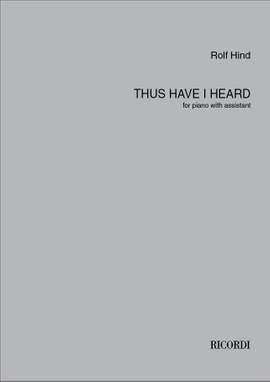 Rolf Hind: Thus have I heard