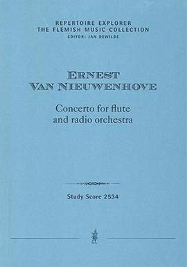 Nieuwenhove, Ernest Van: Concerto for flute and radio orchestra
