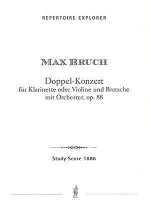 Bruch, Max: Concerto for Clarinet, Viola and Orchestra Op. 88
