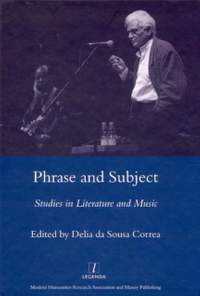 Phrase and Subject: Studies in Music and Literature