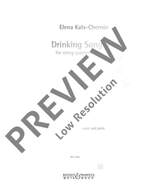 Kats-Chernin, E: Drinking Song Product Image