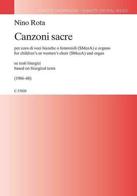 Rota, N: Canzoni sacre