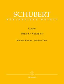 Schubert, Franz: Lieder, Volume 8