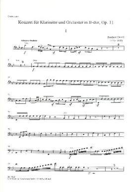 Crusell, Bernhard Henrik: Konzert für Klarinette B-Dur op. 11