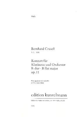 Crusell, Bernhard Henrik: Konzert für Klarinette B-Dur op. 11 B-Dur