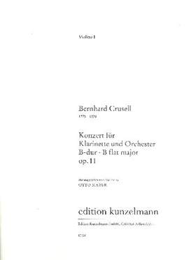 Crusell, Bernhard Henrik: Konzert für Klarinette B-Dur op. 11 B-Dur