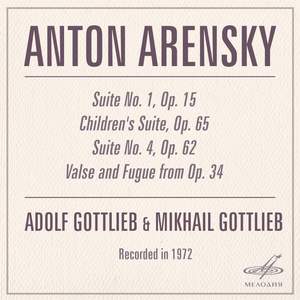 Arensky: Suites