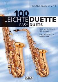 Franz Kanefzky: 100 Leichte Duette für 2 Saxophone