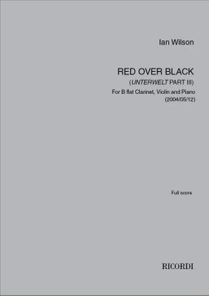 Ian Wilson: Red Over Black (Unterwelt Part III)