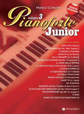 Franco Concina: Pianoforte Junior - Vol. 3 (Nuova edizione)