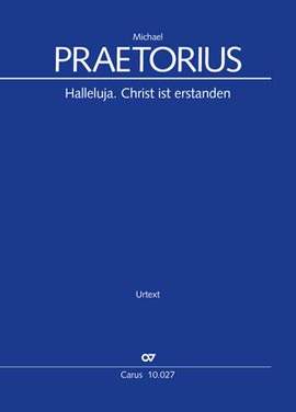 Praetorius, Michael: Halleluja. Christ ist erstanden