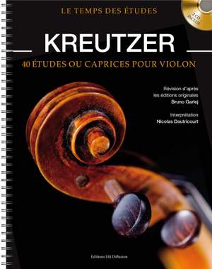 Rudolf Kreutzer_Bruno Garlej: Le Temps des Études Kreutzer