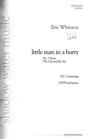 Eric Whitacre: Little man in a hurry