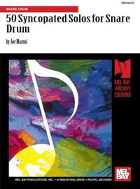 Maroni: Syncopated Solos(50) Snare Drum