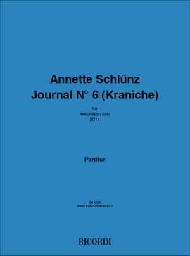 Annette Schlünz: Schlünz, Annette Journal No 6 (Kranich) Ak