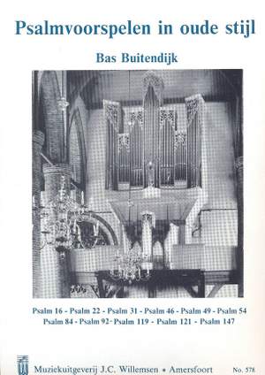 B. Buitendijk: Psalmvoorspelen In Oude Stijl