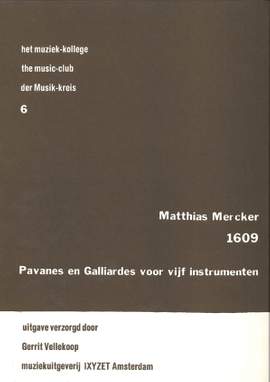 M. Mercker: Pavanes & Galliardes