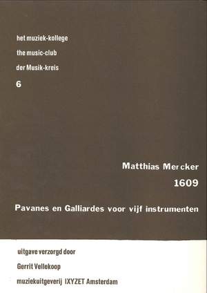 M. Mercker: Pavanes & Galliardes