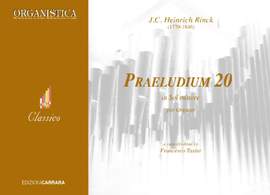 Rinck, J C H: Praeludium 20 in Sol minore