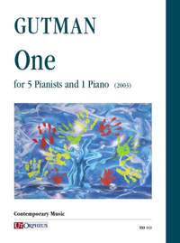 Gutman, D: One for 5 Pianists and 1 Piano