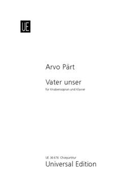 Pärt, Arvo: Vater unser
