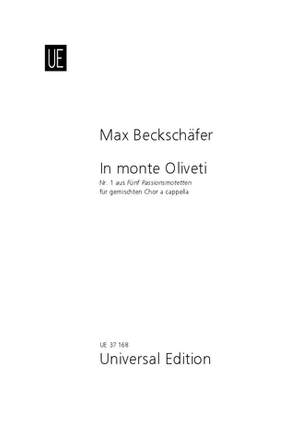 Beckschäfer Max: In monte Oliveti