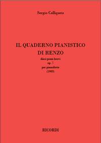 Sergio Calligaris: Il Quaderno Pianistico di Renzo Op. 7