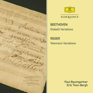 Beethoven: Diabelli Variation &. Reger: Telemann Variations