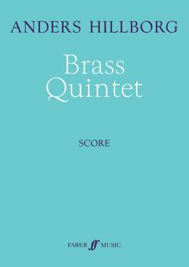 Hillborg, Anders: Brass Quintet (score)