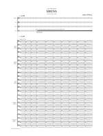 Hillborg, Anders: Sirens (full score) Product Image