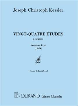 Joseph Christoph Kessler: 24 Etudes Vol. 2 Piano