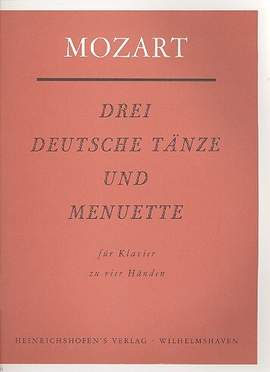 Wolfgang Amadeus Mozart: Deutsche Tanze(3) & Menuette