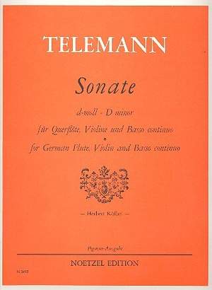 Georg Philipp Telemann: Sonate D Fl/V/P.