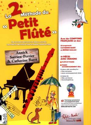 Annick Sarrien Perrier_Catherine Baert: La 2ème (deuxième) Méthode du Tout Petit Fluté