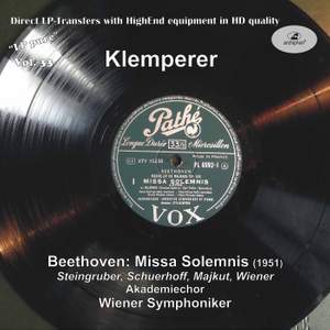 Beethoven: Missa Solemnis in D major, Op. 123