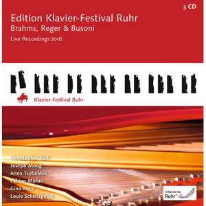 Ruhr Piano Festival Edition Vol. 35: Brahms, Reger & Busoni