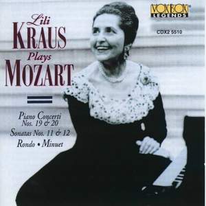 Lili Kraus plays Mozart