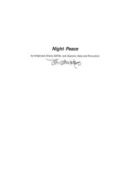 John Luther Adams: Night Peace