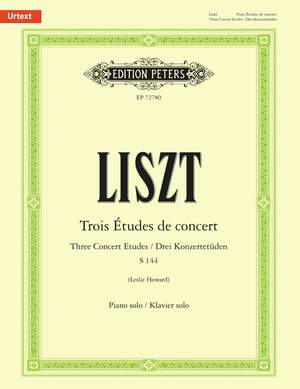 Liszt, Franz: Trois Etudes de Concert