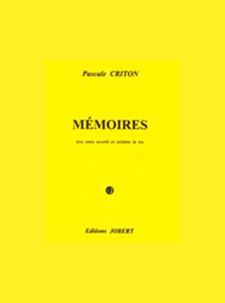 Criton, Pascale: Memoires
