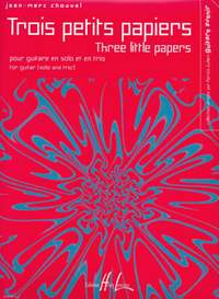 Chouvel, Jean-Marc: Petits papiers (3)