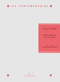 Levinas, Michael: Cadence pour un lever de rideau