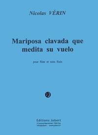 Verin, Nicolas: Mariposa clavada que medita su vuelo